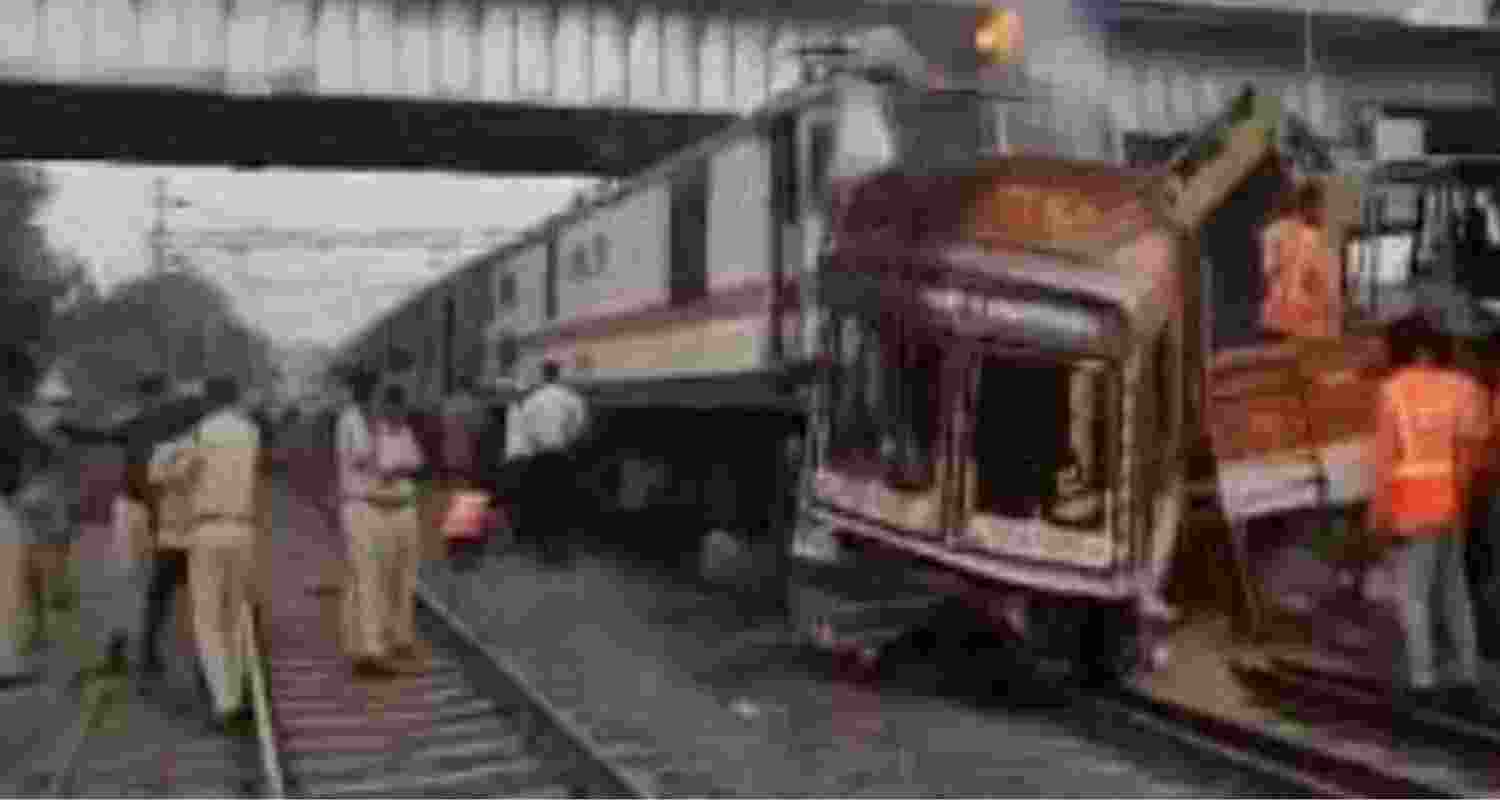 Amravati Express hits truck in Maha’s Jalgaon; no injuries