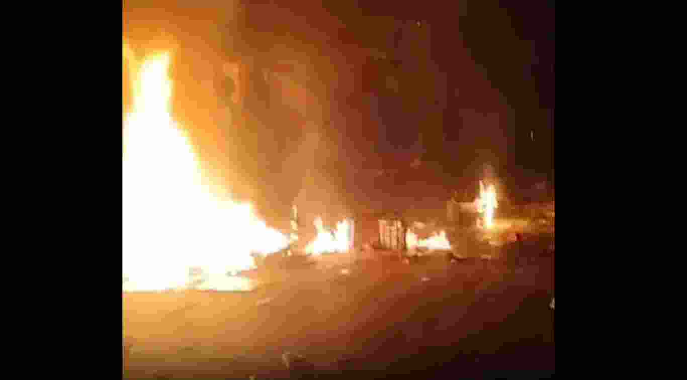 One person succumbed to bullet injuries and two others were injured in clashes over collection of puja donations at Kadamtala in North Tripura. At least eight people were arrested, police said.