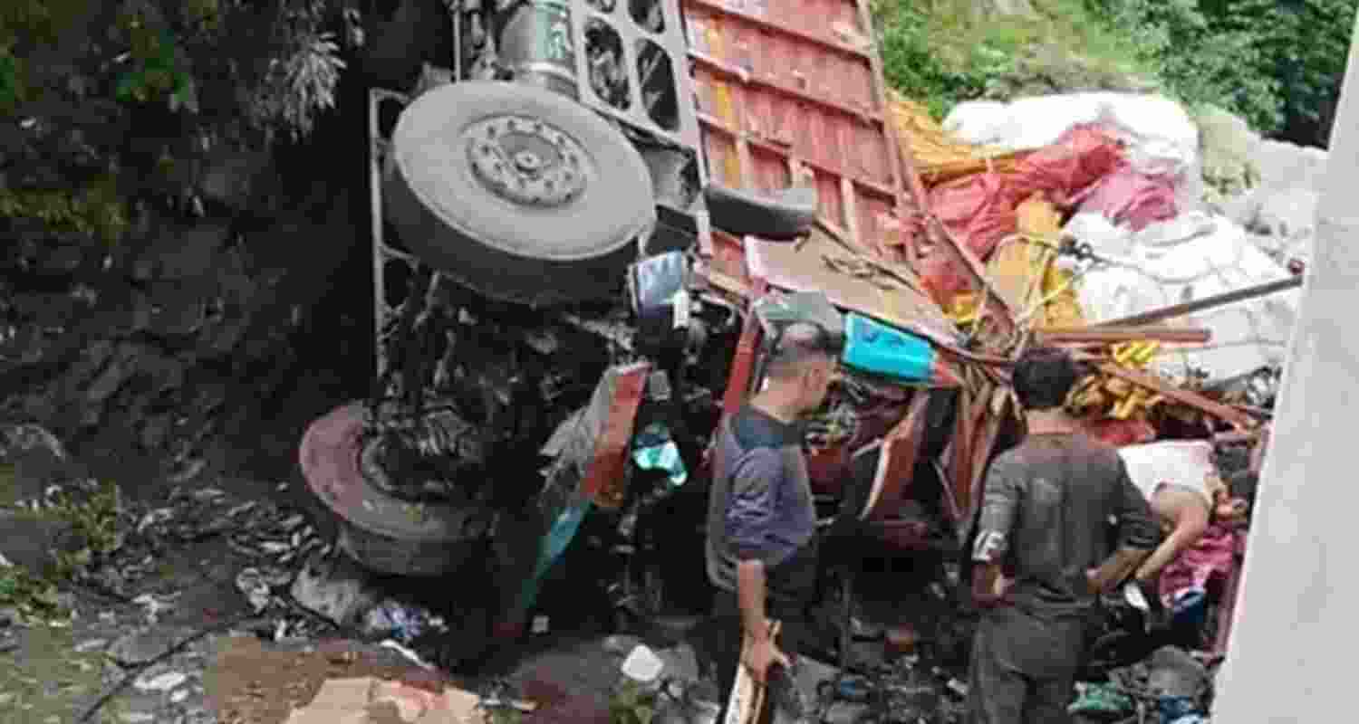 Two die as truck falls into gorge in J&K’s Ramban