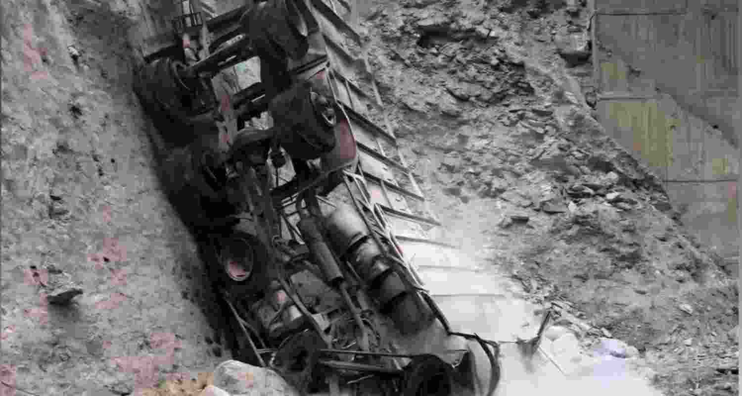 Two killed after truck plunges into gorge in Ramban