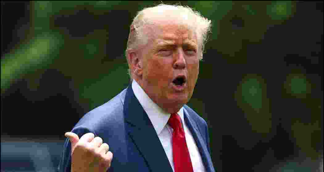  US President Donald Trump. (File photo)