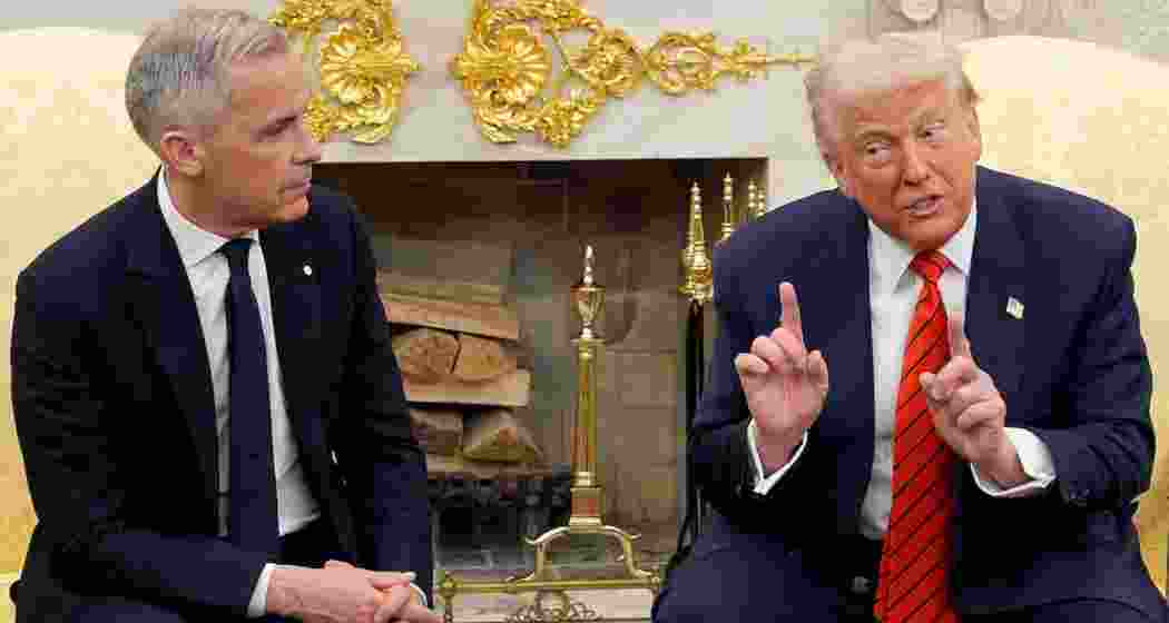 Prime Minister Mark Carney and U.S. President Donald Trump.