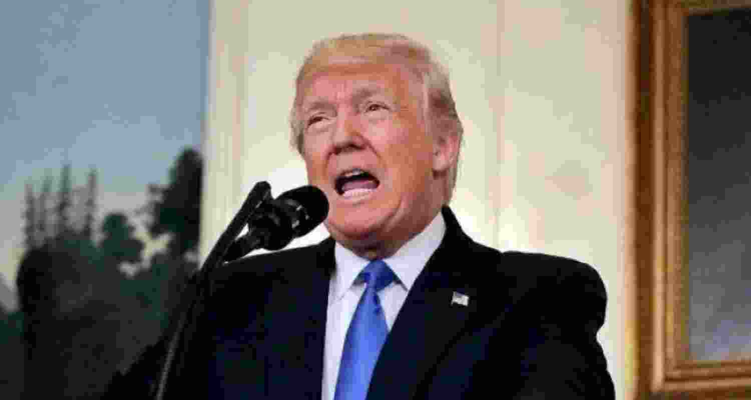 US President Donald Trump. Image: X