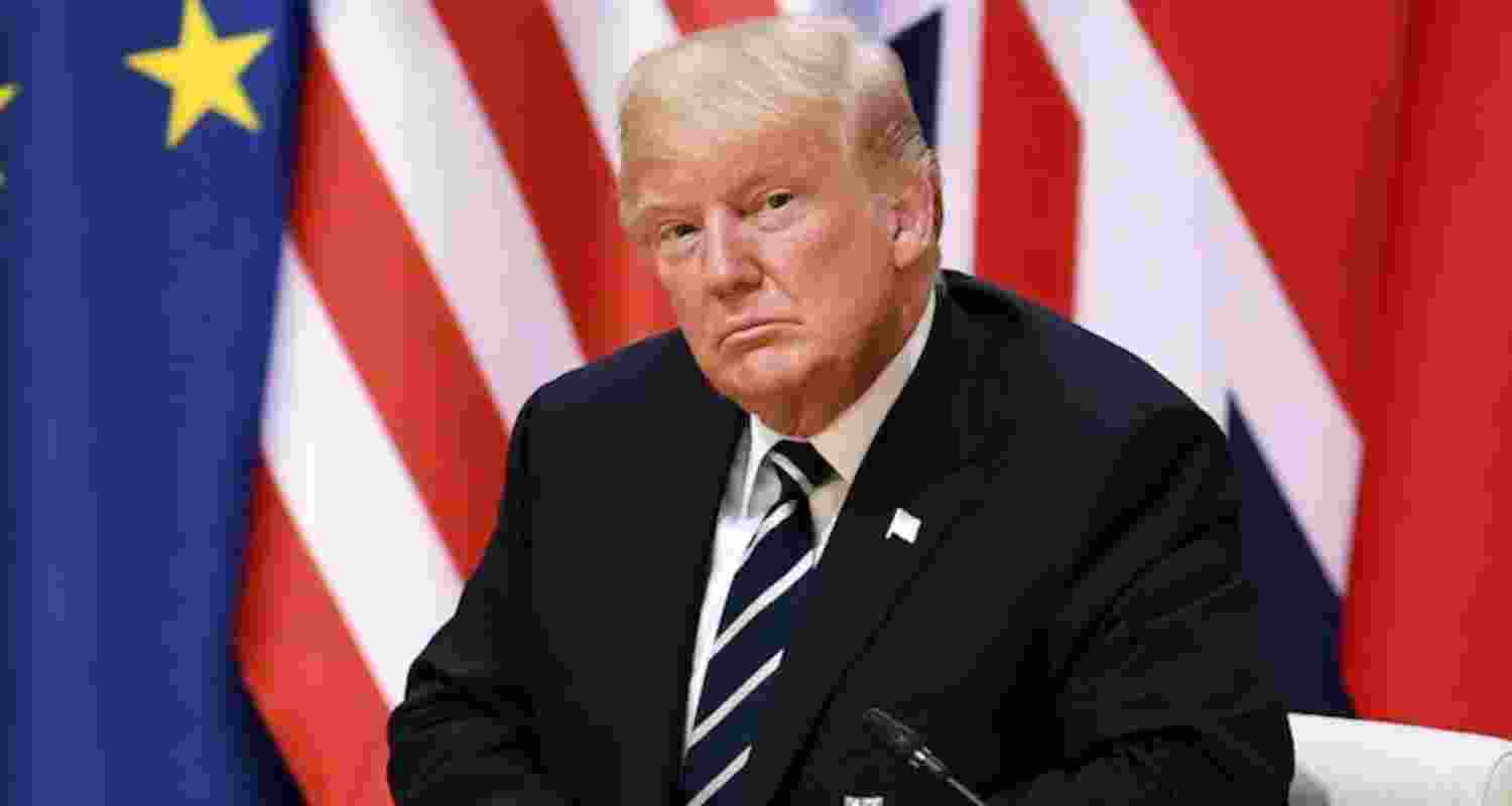 US President Donald Trump - file image.