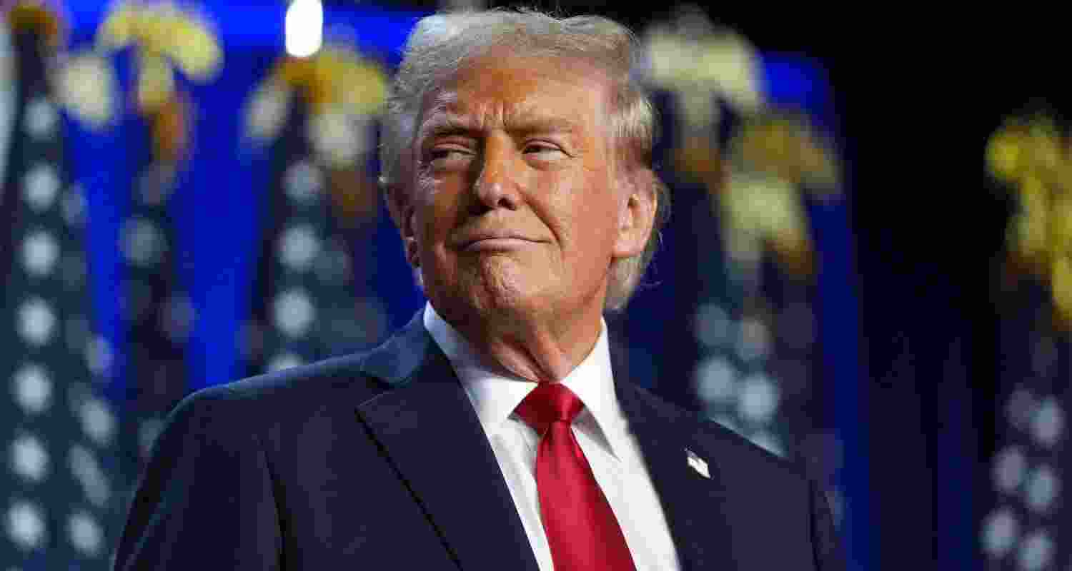 US President Donald Trump - file image.