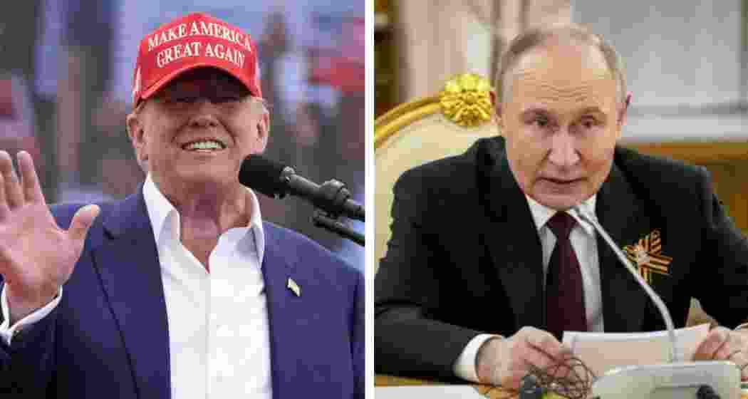 United States President Donald Trump and Russian President Vladimir Putin. United States President Donald Trump and Russian President Vladimir Putin.
