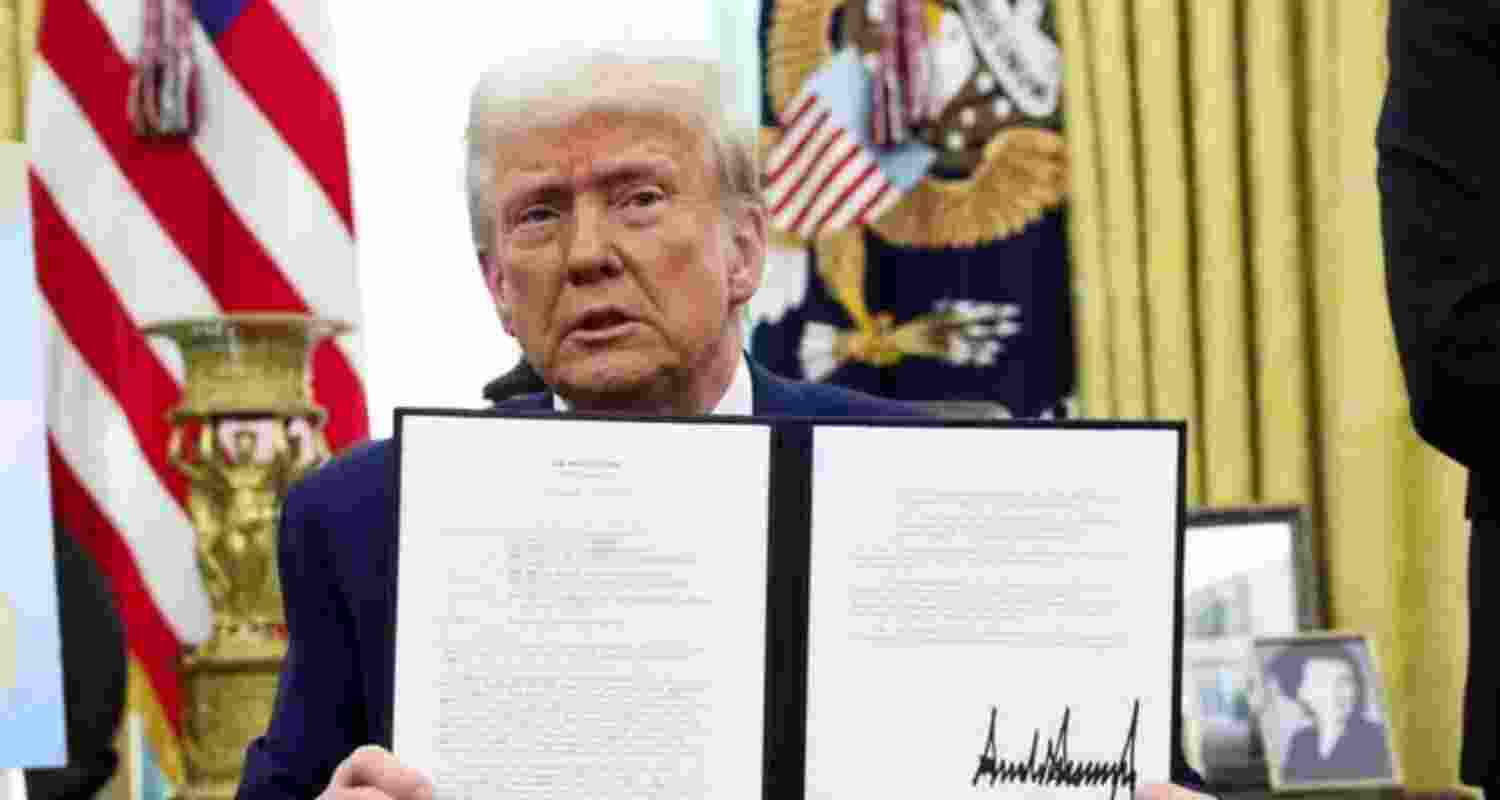 US President Donald Trump. File photo.