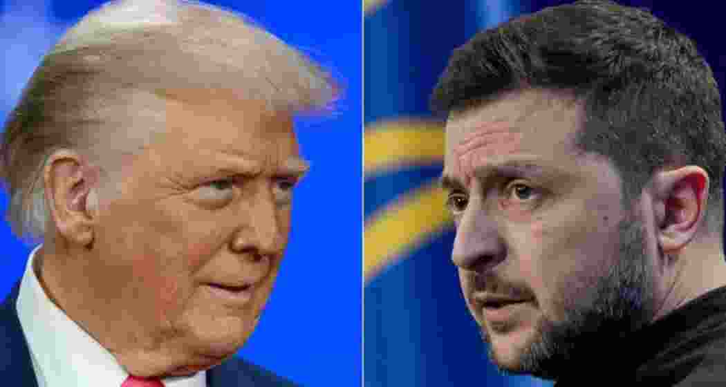 United States President Donald Trump and Ukrainian President Volodymyr Zelenskyy.