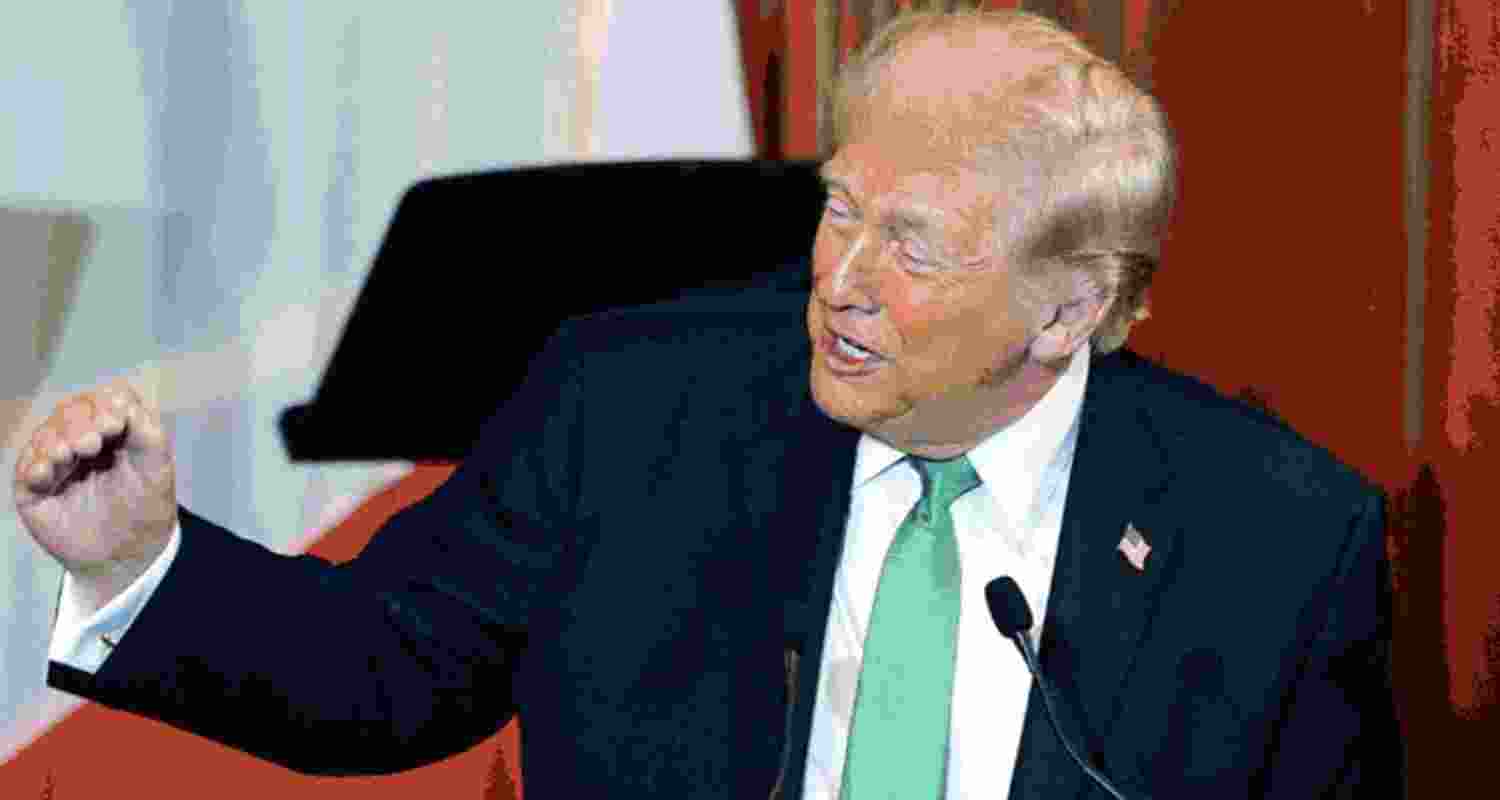 US President Donald Trump - file image