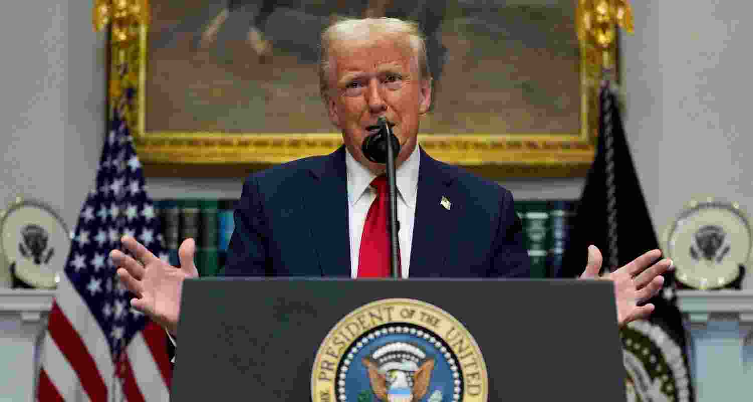 US President Donald Trump. File photo.