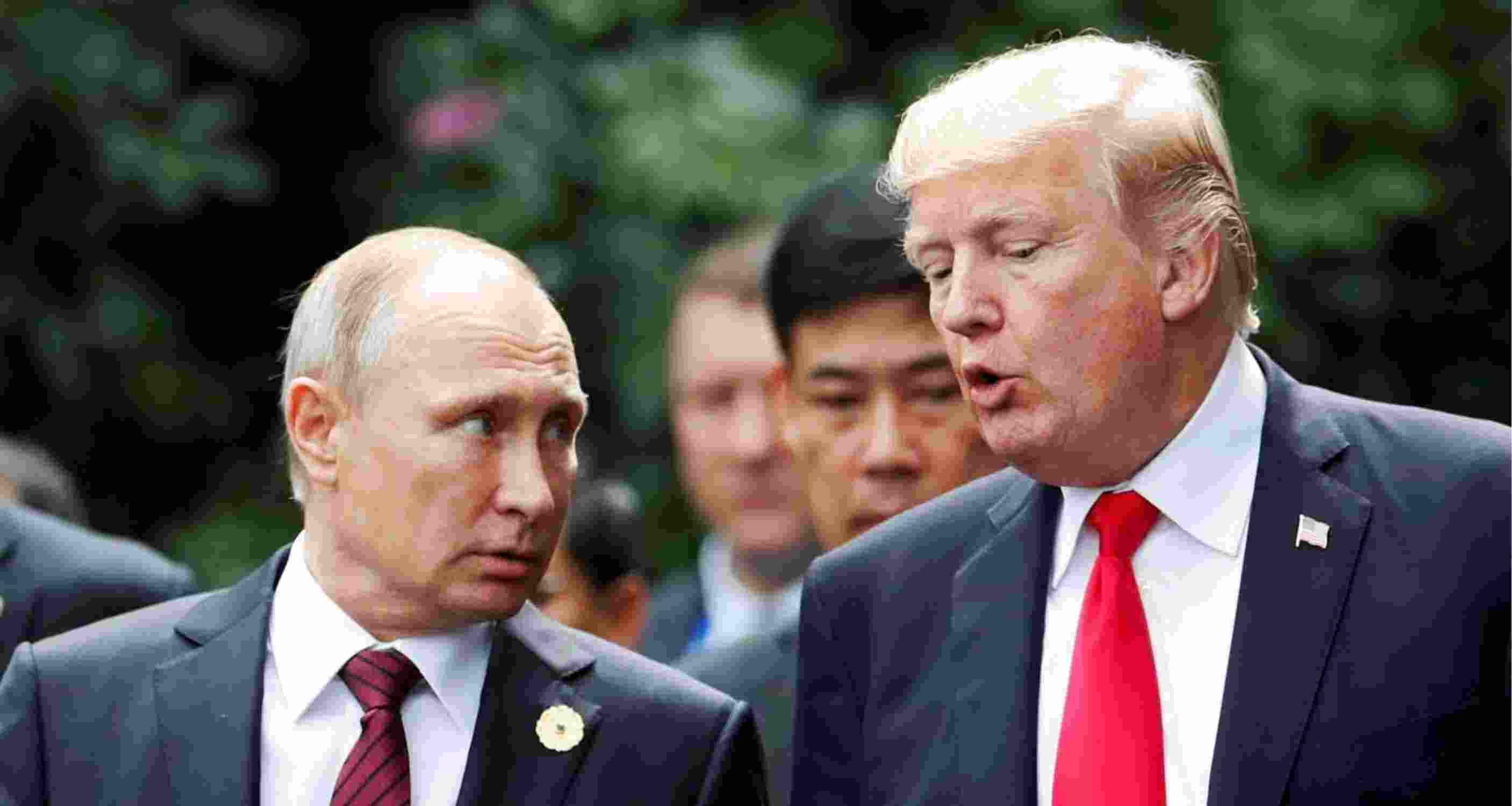 Russian President Vladimir Putin and US President Donald Trump. File photo.
