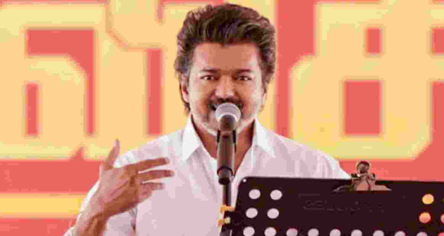 Actor-politician Vijay - file image.