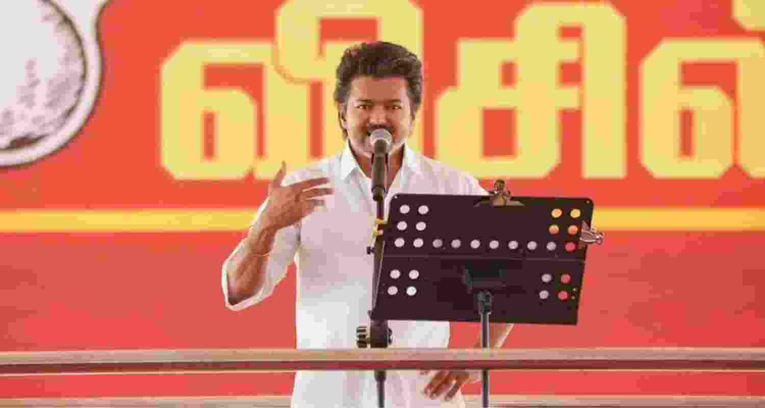 Actor-politician Vijay faces controversy after disclosing criminal cases in one affidavit but not another, raising transparency concerns in TN polls.