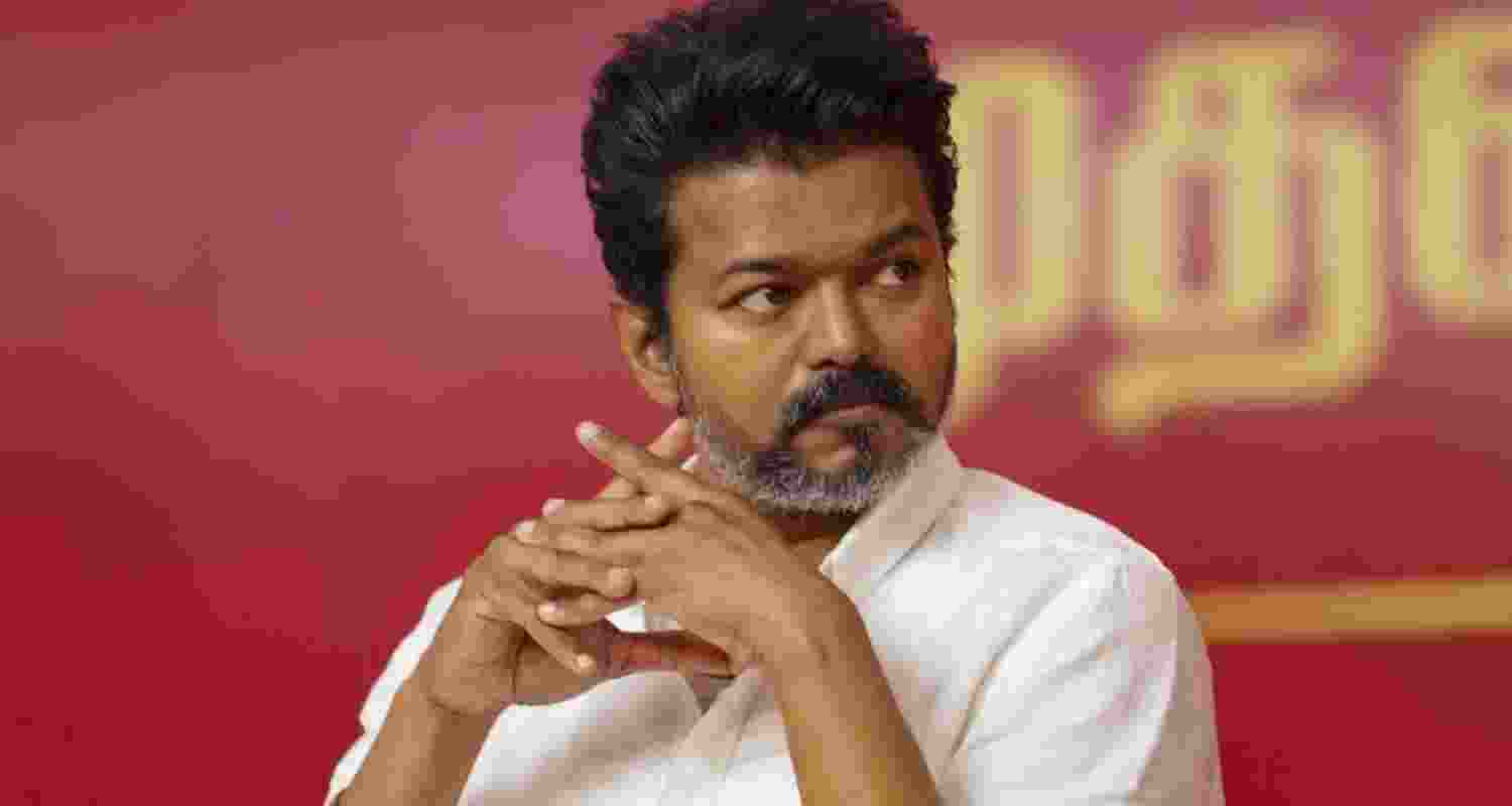 Tamil Nadu Chief Minister C Joseph Vijay. 
