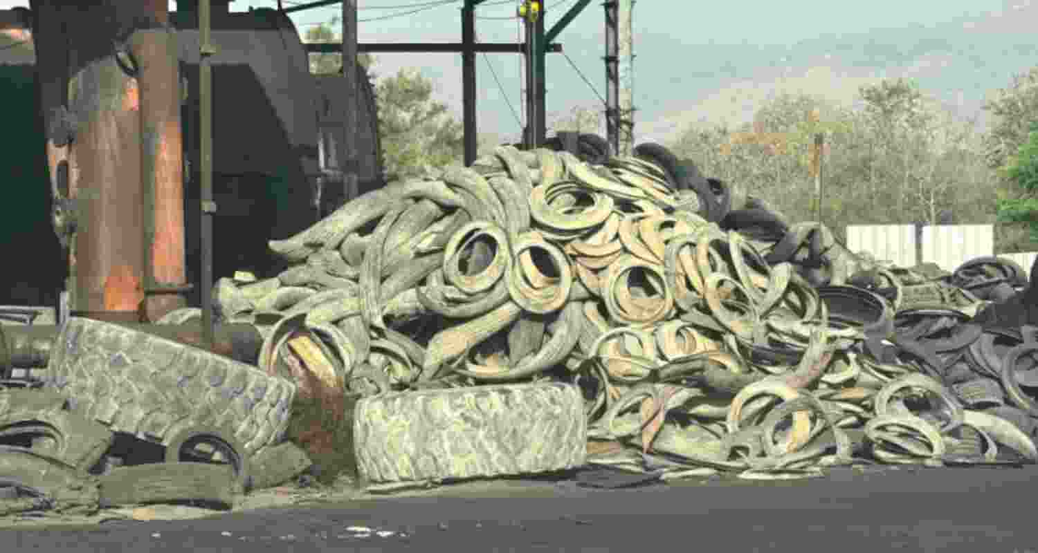 The UK ends up with about 50 million waste tyres in need of recycling every year.