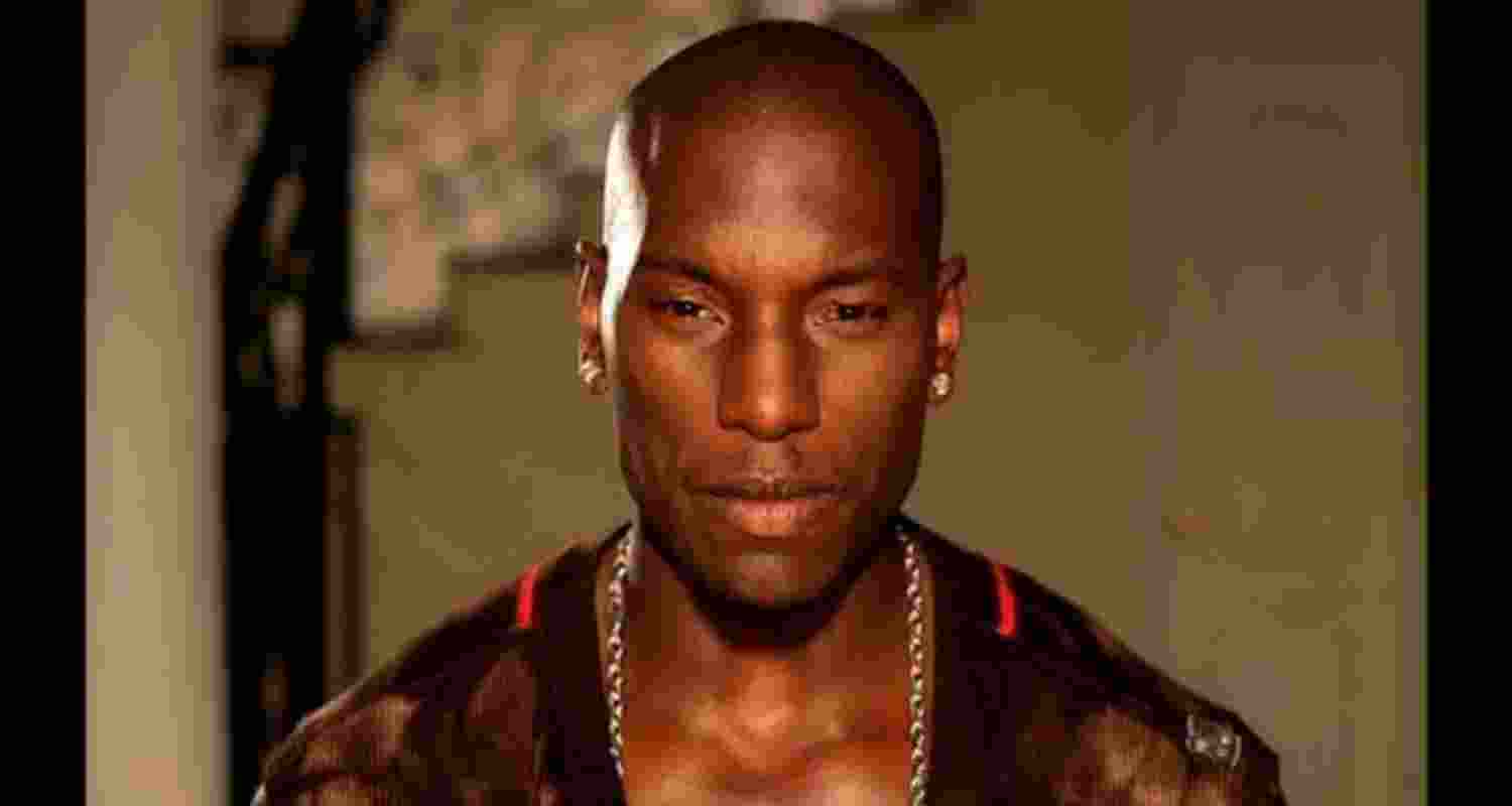 Hollywood actor and singer Tyrese Gibson.