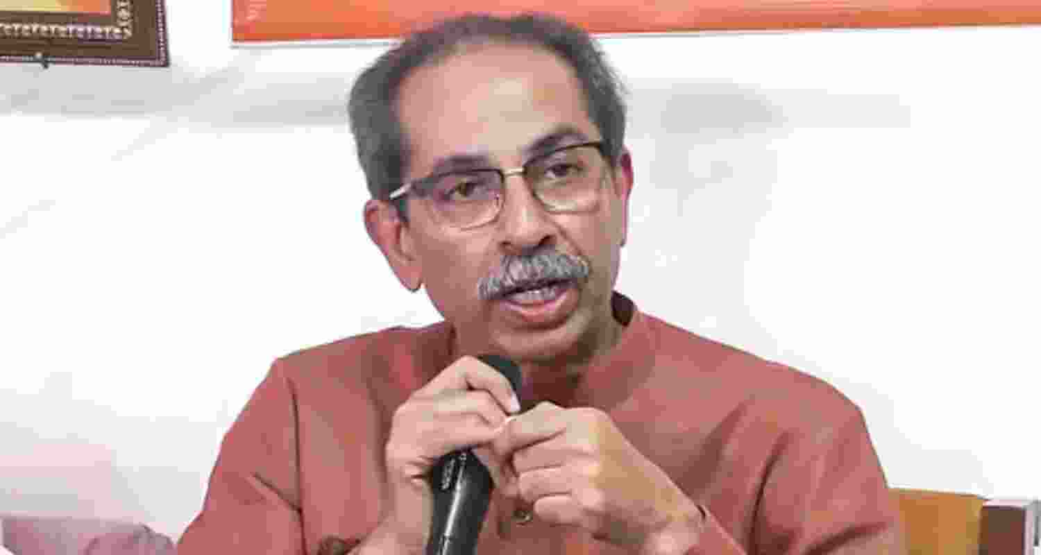 Shiv Sena (UBT) chief Uddhav Thackeray - file image.
