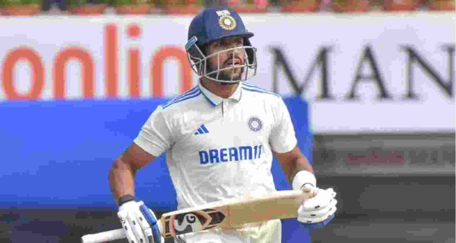 Dhruv Jurel at the second A-team match against Australia in Melbourne. Image: X.