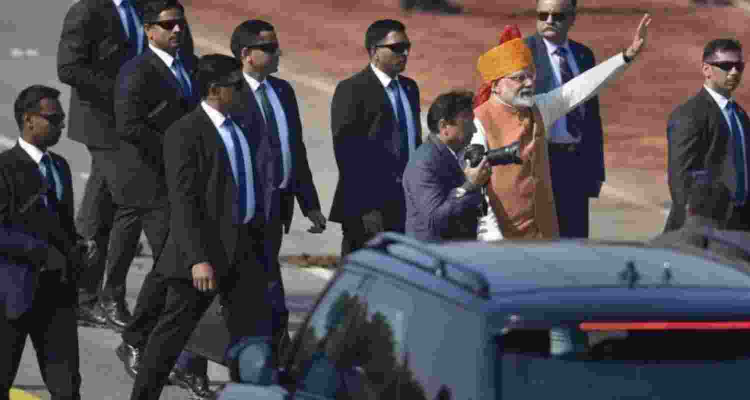 The Special Protection Group (SPG) is responsible for providing proximate security to the Prime Minister and members of his immediate family residing with him at the official residence.