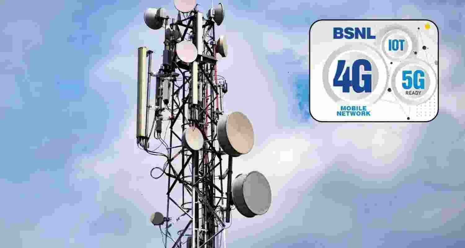 BSNL installs 50,708 4G sites; 41,957 sites on-air