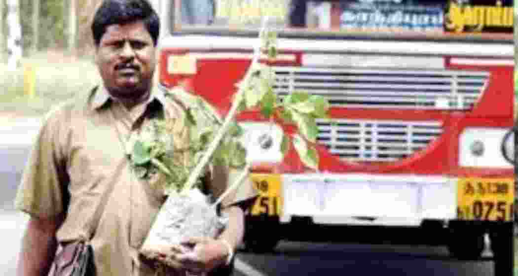 M Yoganathan planted five lakh saplings across Tamil Nadu.