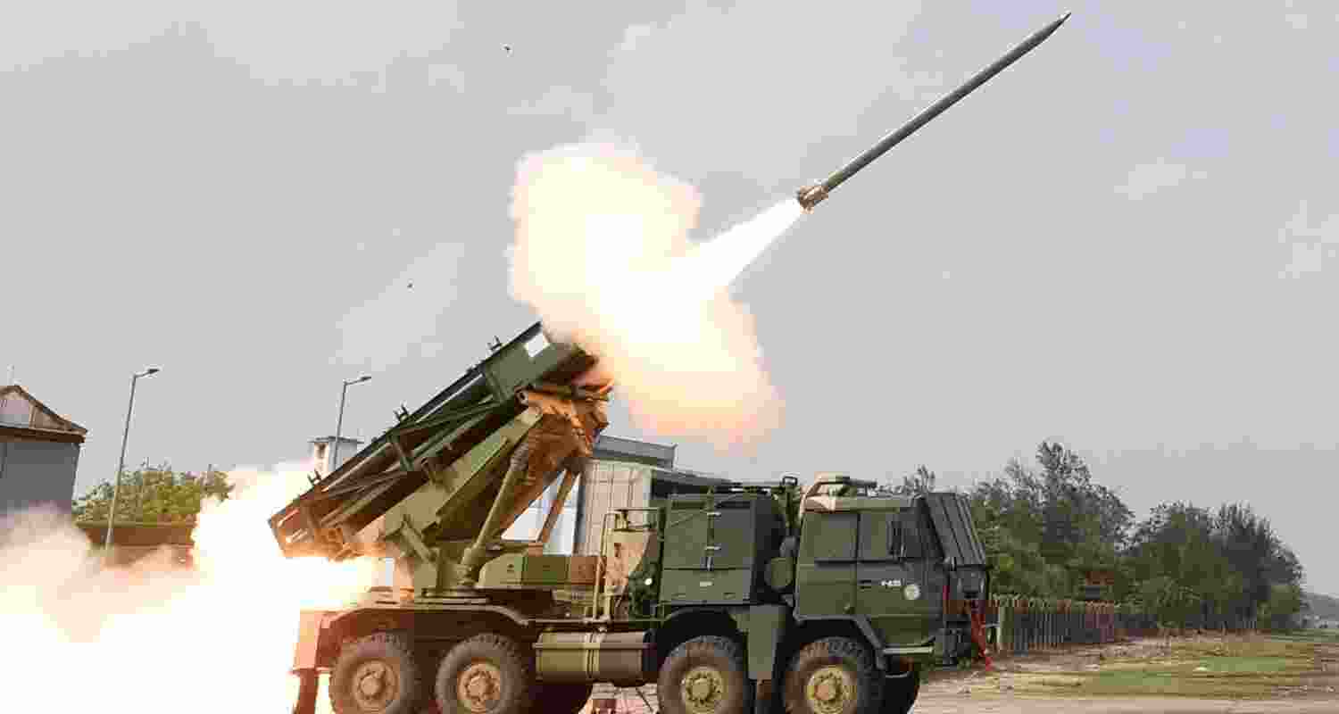 Cabinet clears Army's ₹10,200 cr Pinaka rocket deal