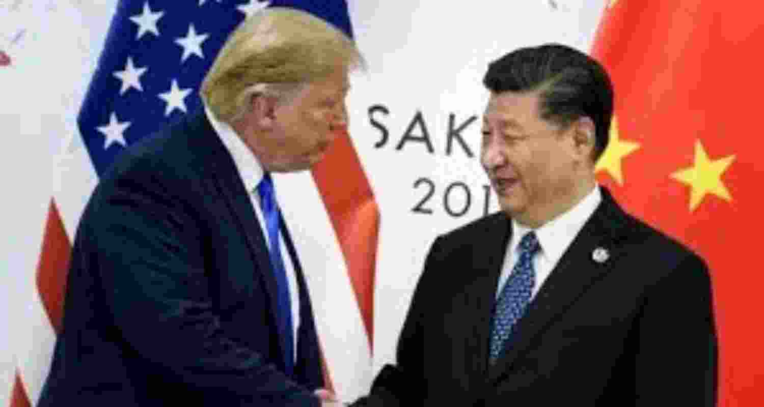 US President Donald Trump said a historic trade deal was signed "the other day" with China