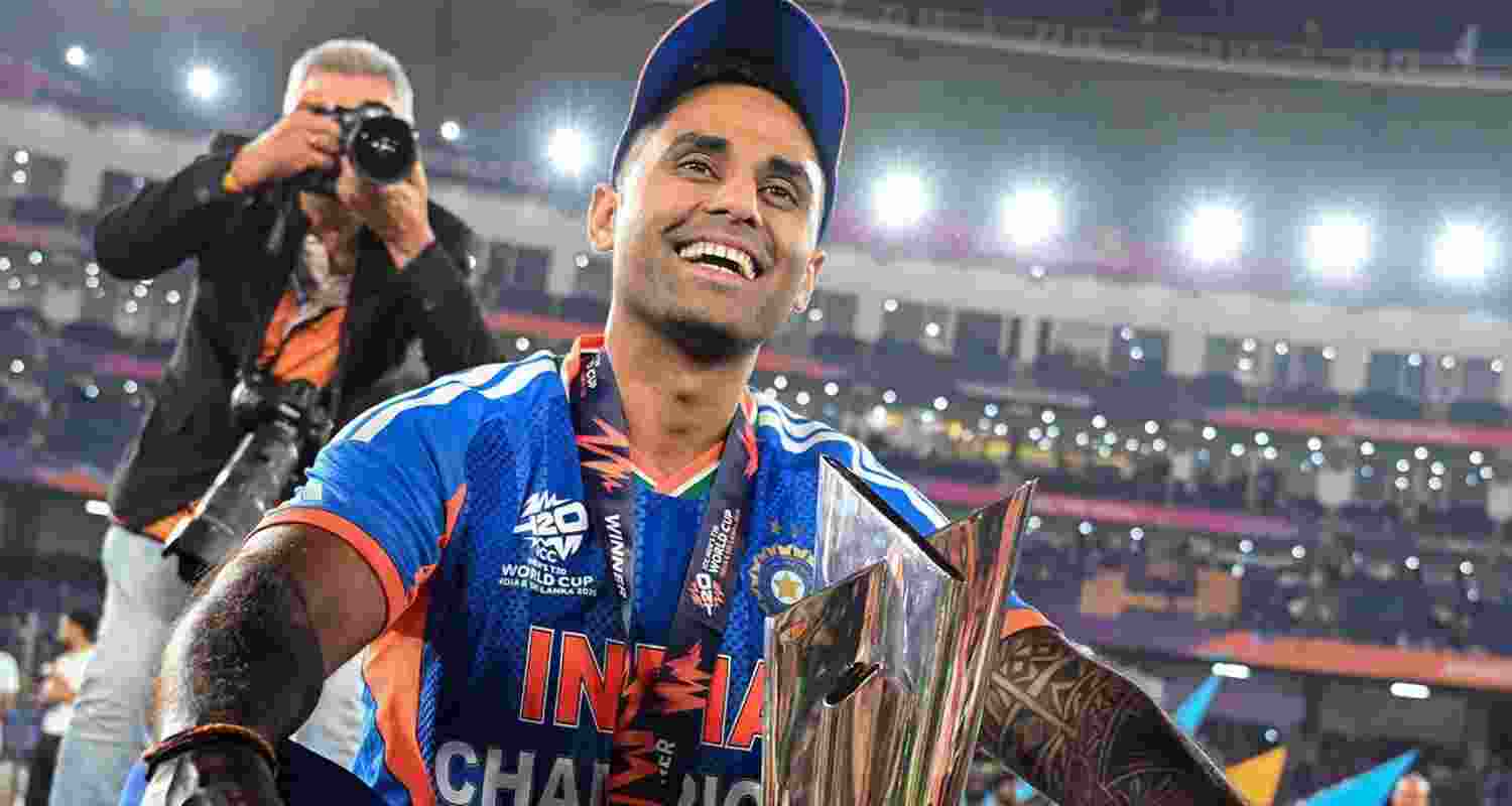  Indian T20 cricket team captain Suryakumar Yadav. 