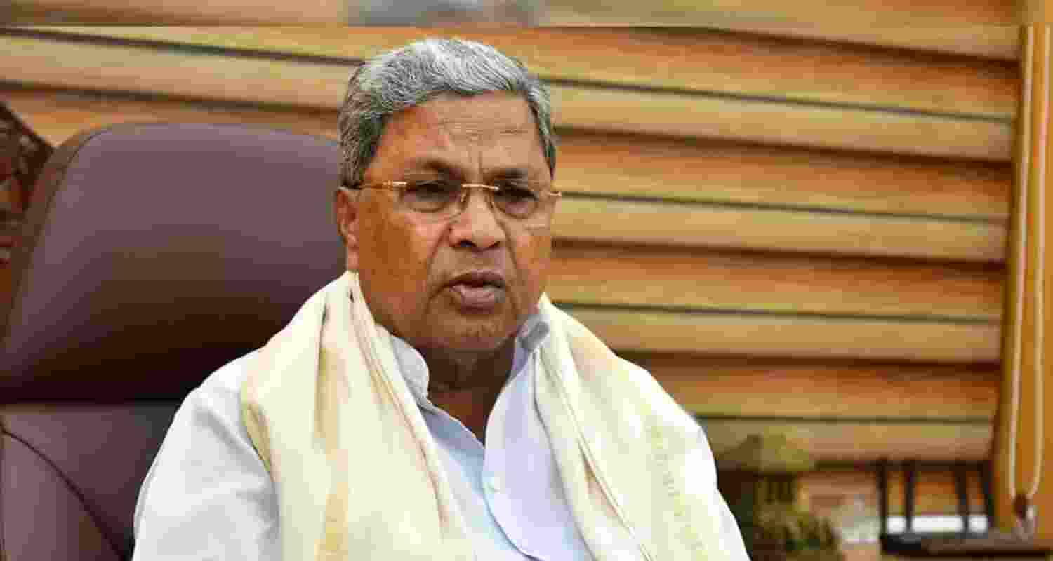 Karnataka Chief Minister Siddaramaiah.