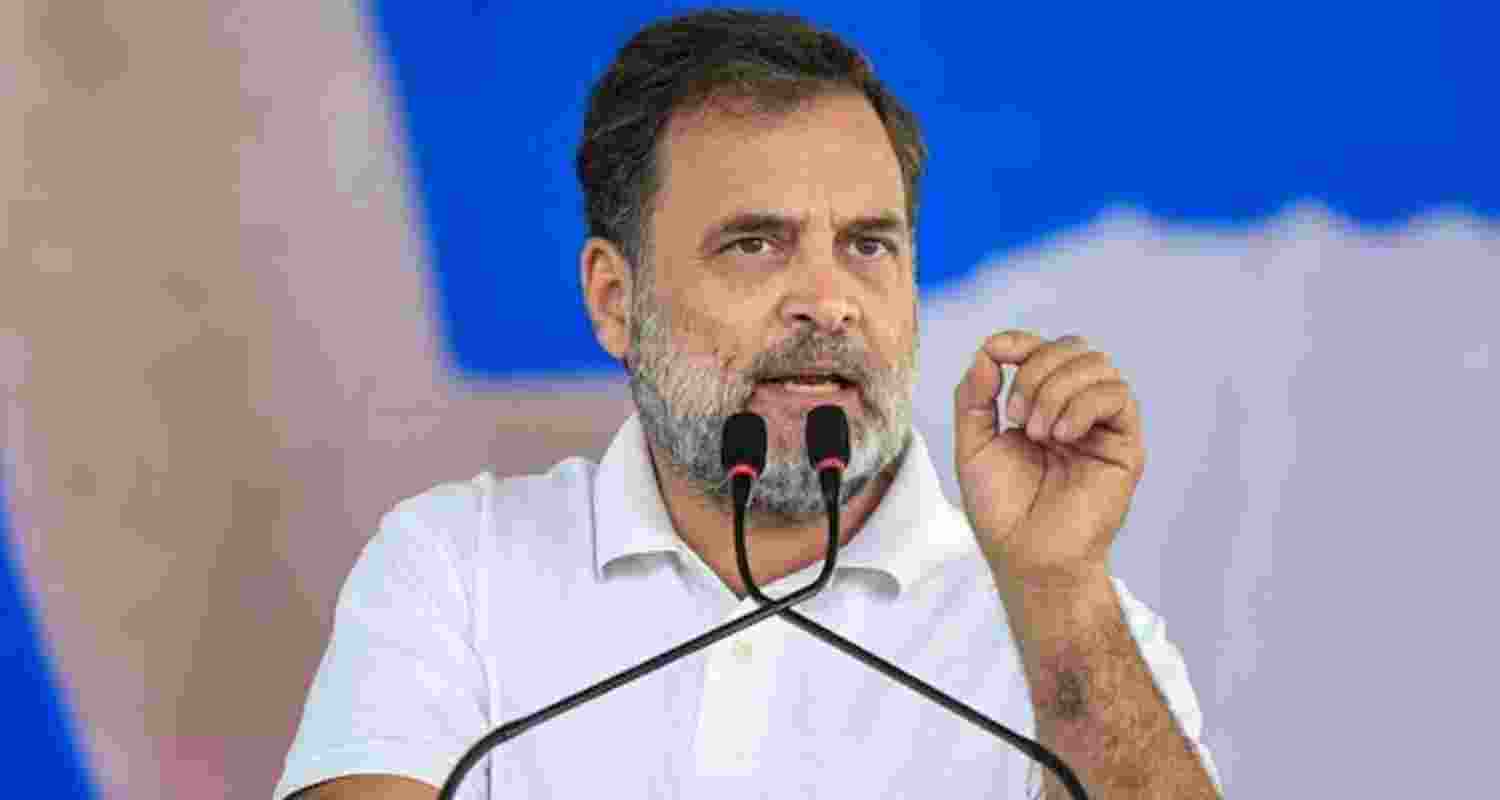 Senior Congress leader Rahul Gandhi.