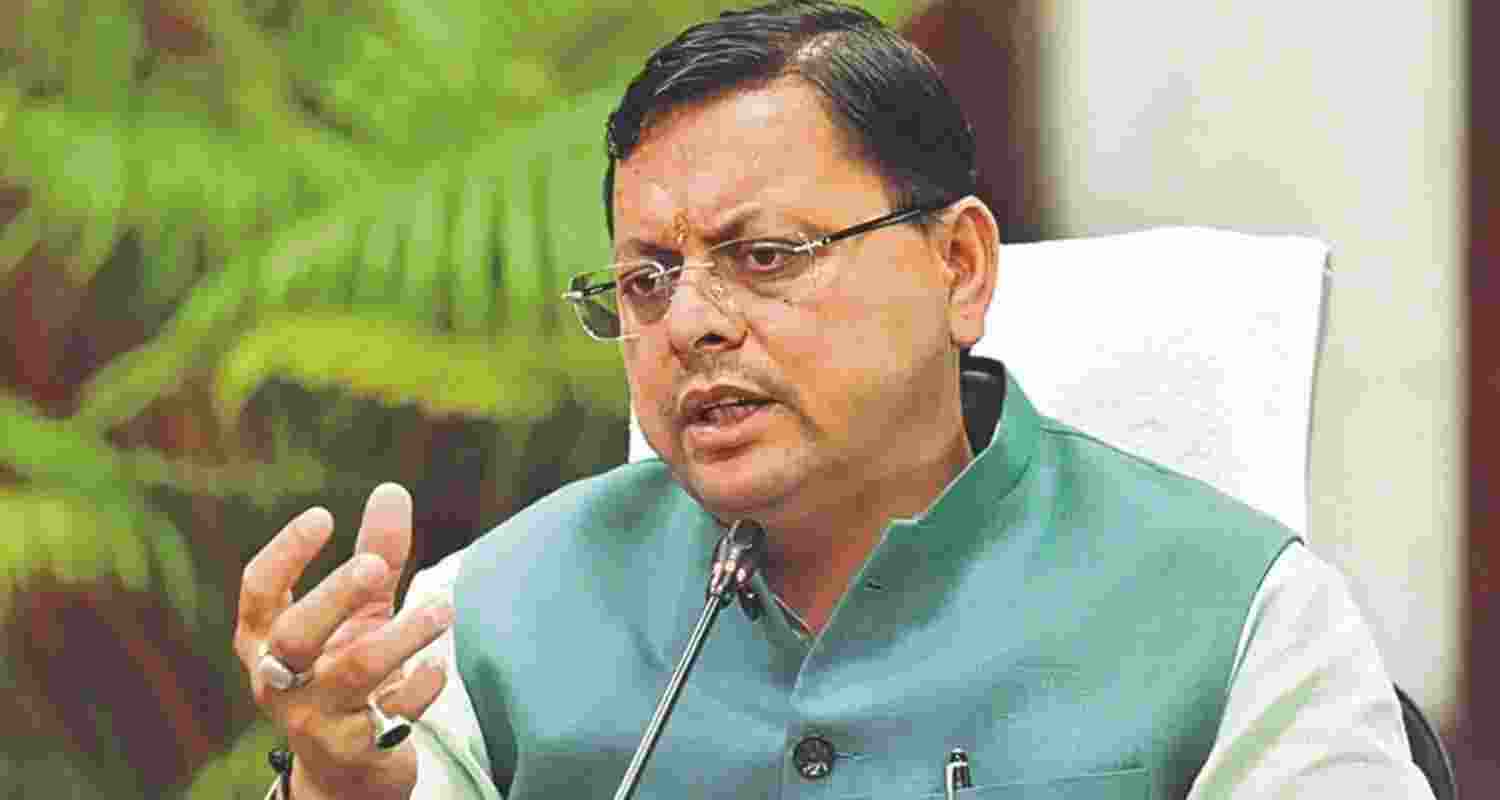 Uttarakhand Chief Minister Pushkar Singh Dhami. 