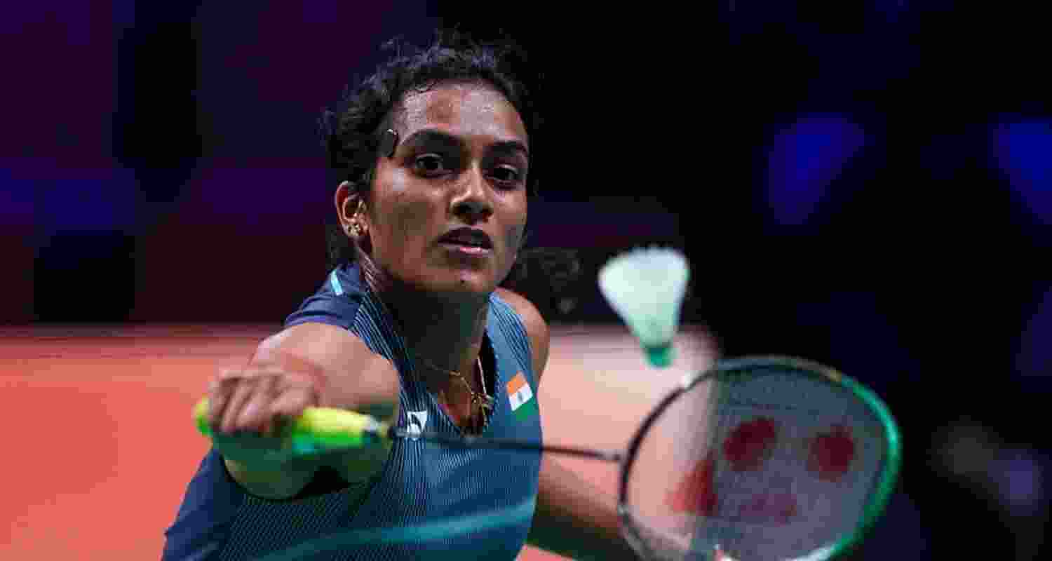 Two-time Olympic medallist PV Sindhu.