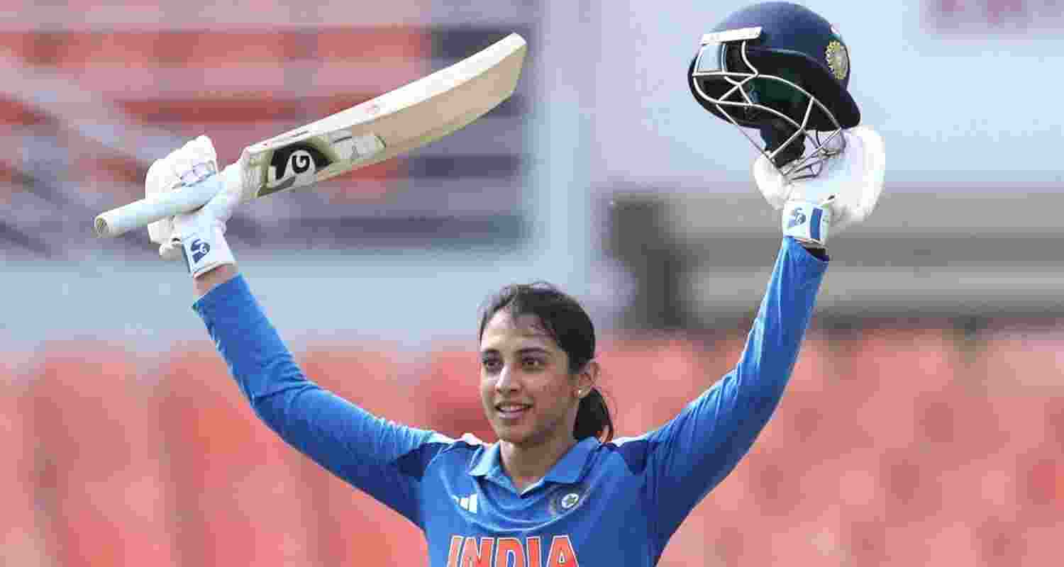 Indian women cricket team vice-captain Smriti Mandhana. 