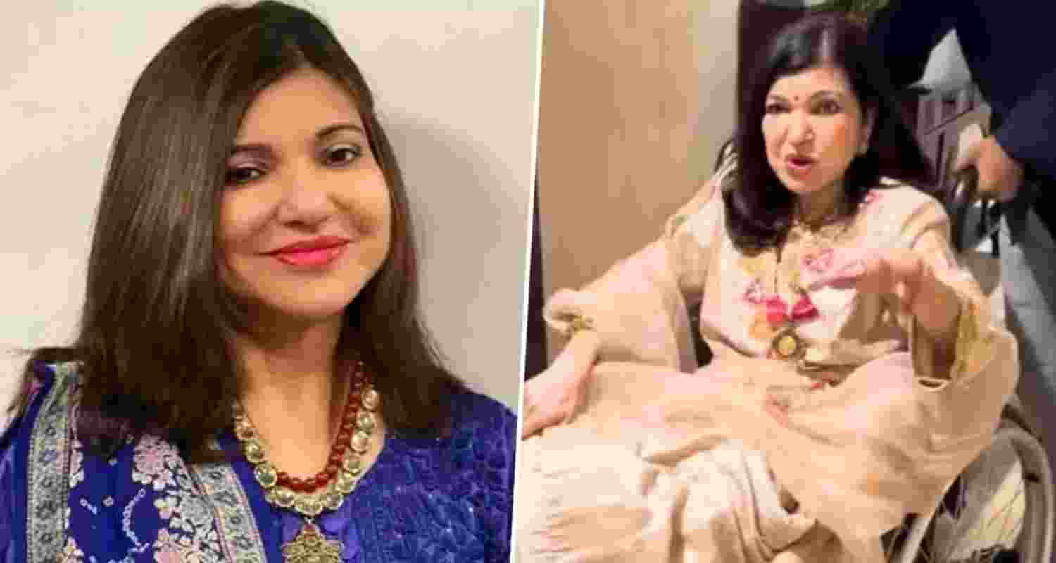 Bollywood singer Alka Yagnik.