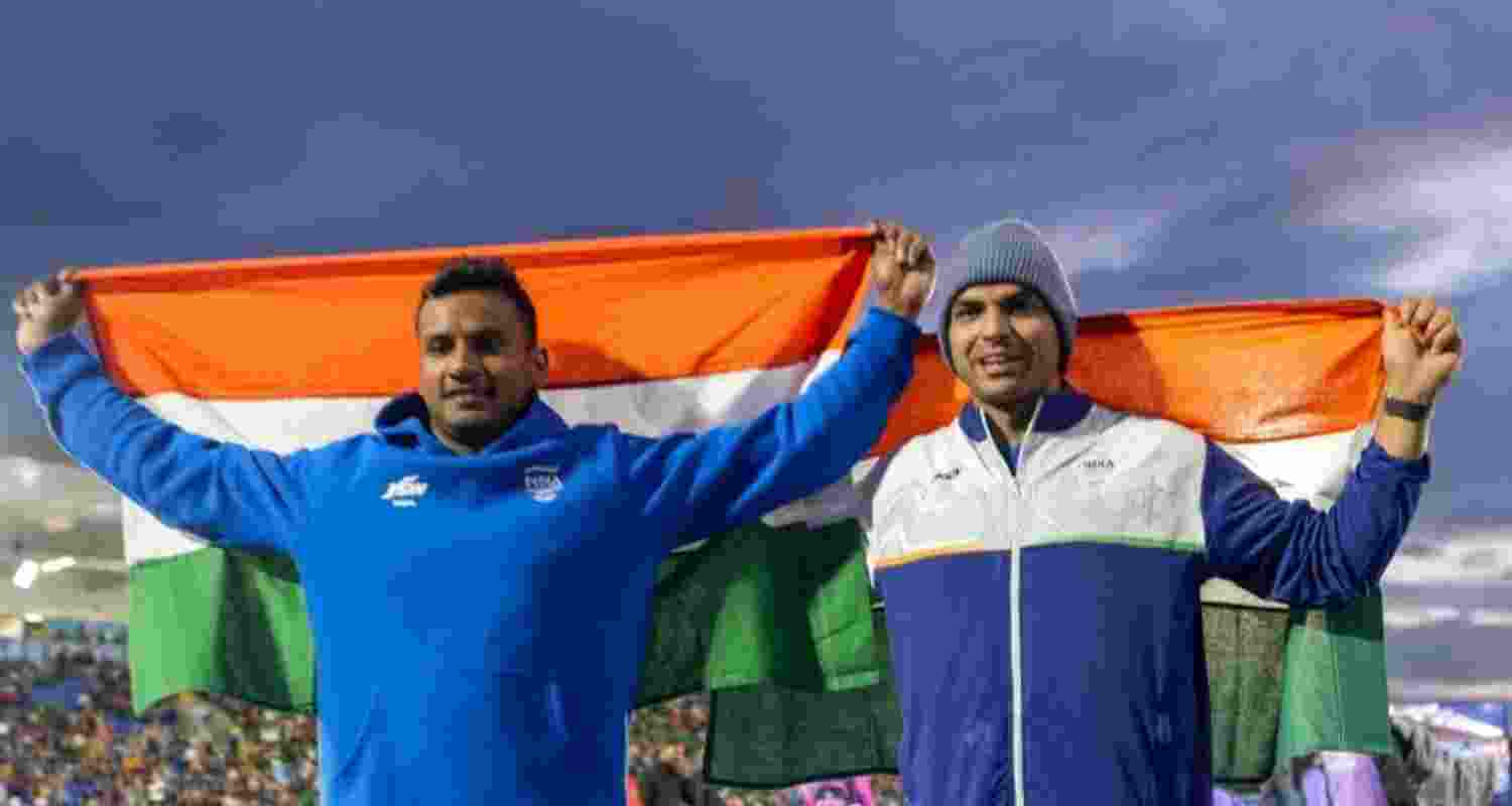 Yashvir Singh and Neeraj Chopra.