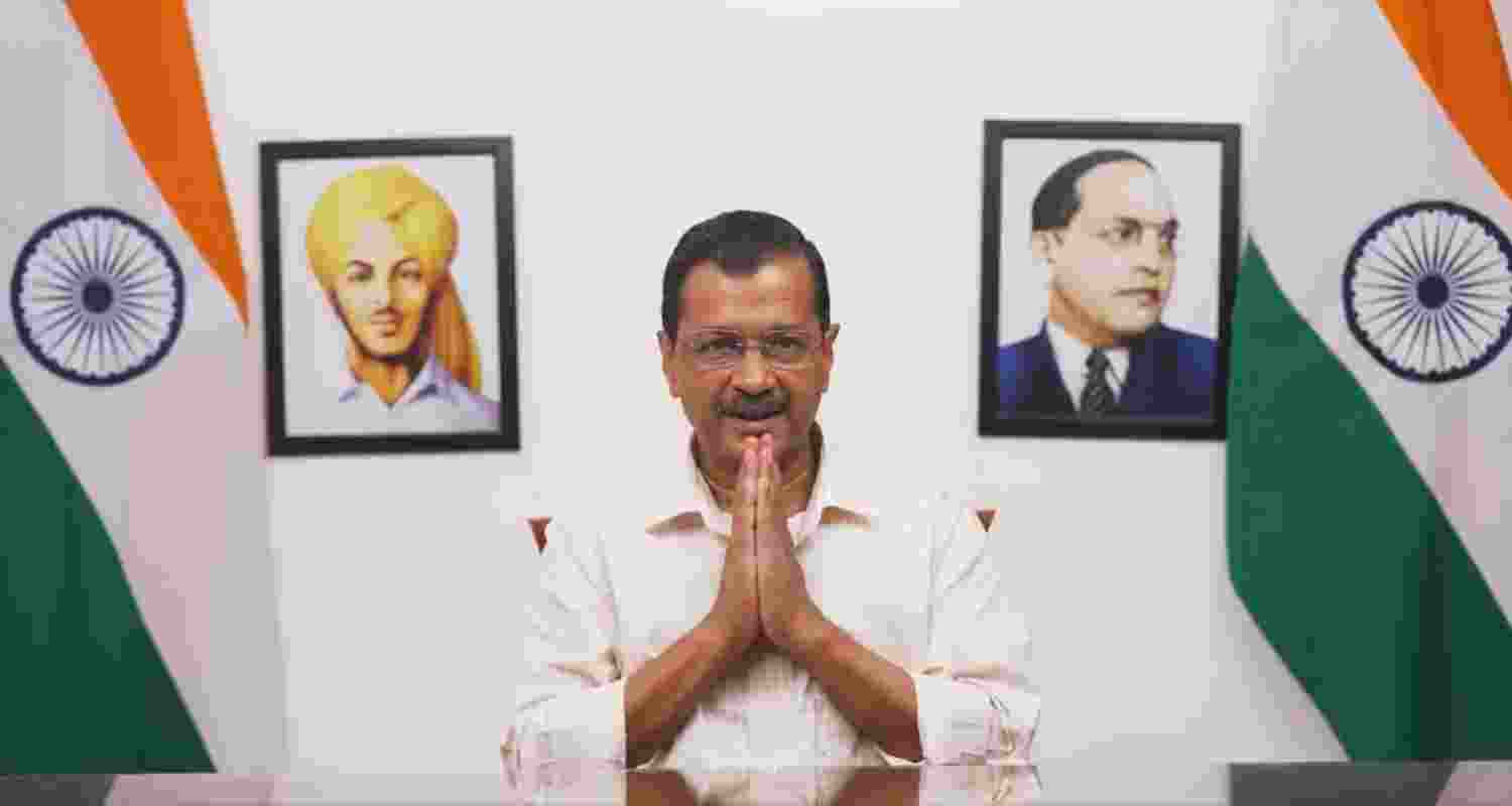 Delhi CM Arvind Kejriwal. Image X.