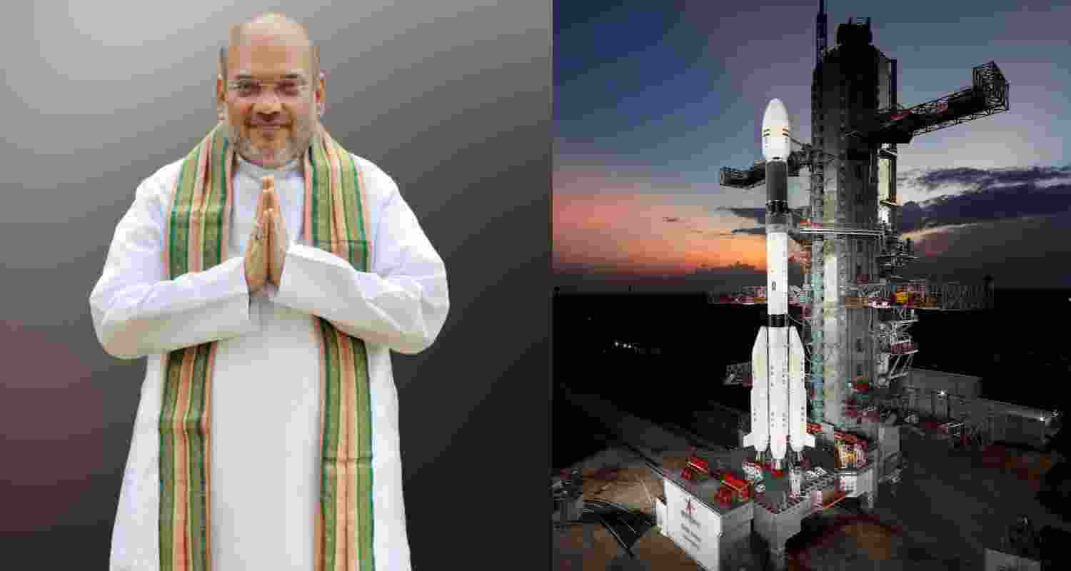 ISRO Achieves Milestone With EOS 8 Launch As Amit Shah Congratulates. ISRO Achieves Milestone With EOS 8 Launch As Amit Shah Congratulates.