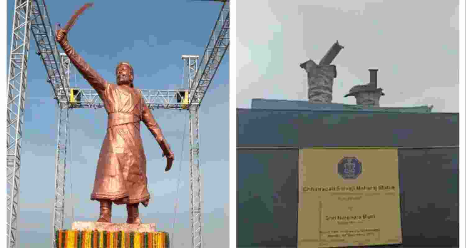 Uddhav Thackeray Challenges Government’s Explanation for Shivaji Statue Collapse.