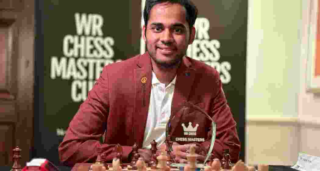 Arjun Erigaisi. Image taken from Chess Base. 