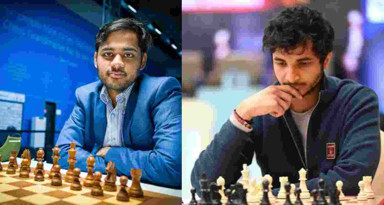 Arjun Erigaisi and Vidit Gujrathi. 