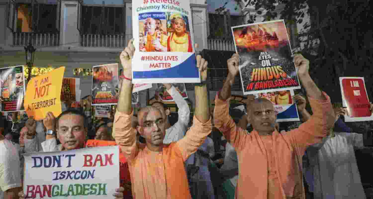 India calls out Bangladesh over growing attacks on Hindus. India calls out Bangladesh over growing attacks on Hindus.