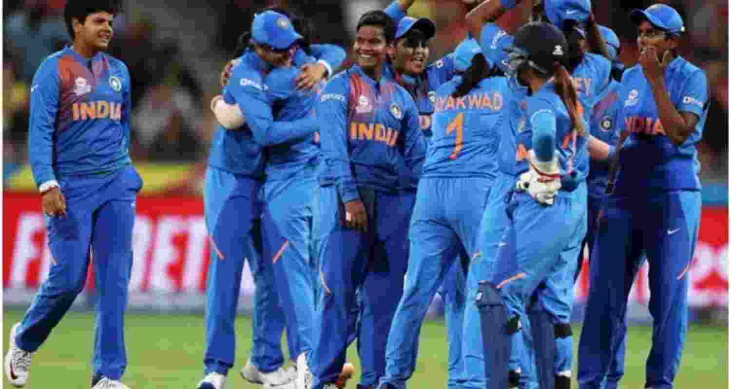 Indian women cricket team for ODI series against Australia in 2020. Image: X. 