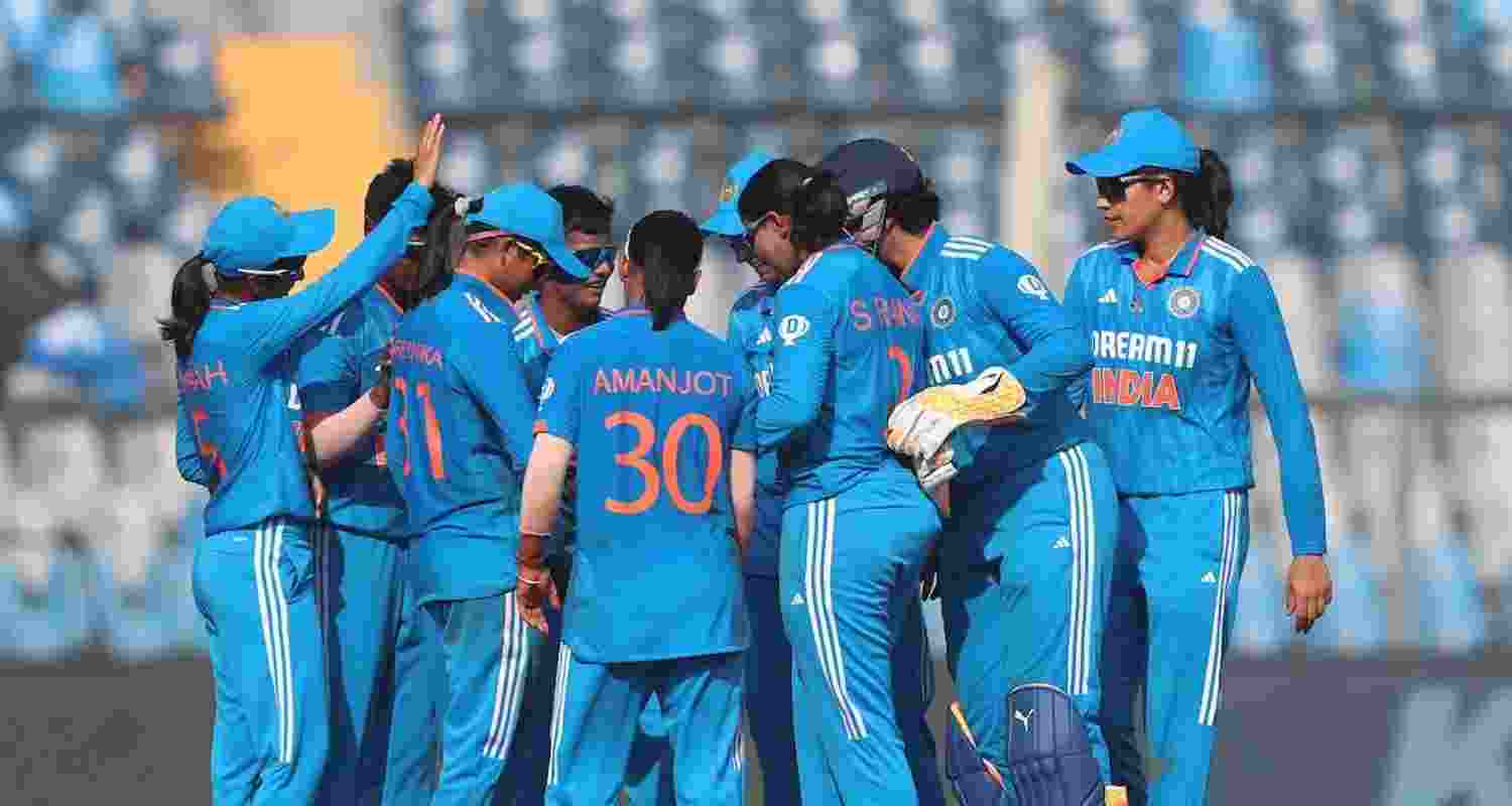 India women's team for 2023 ODI series against Australia. Image: X. 