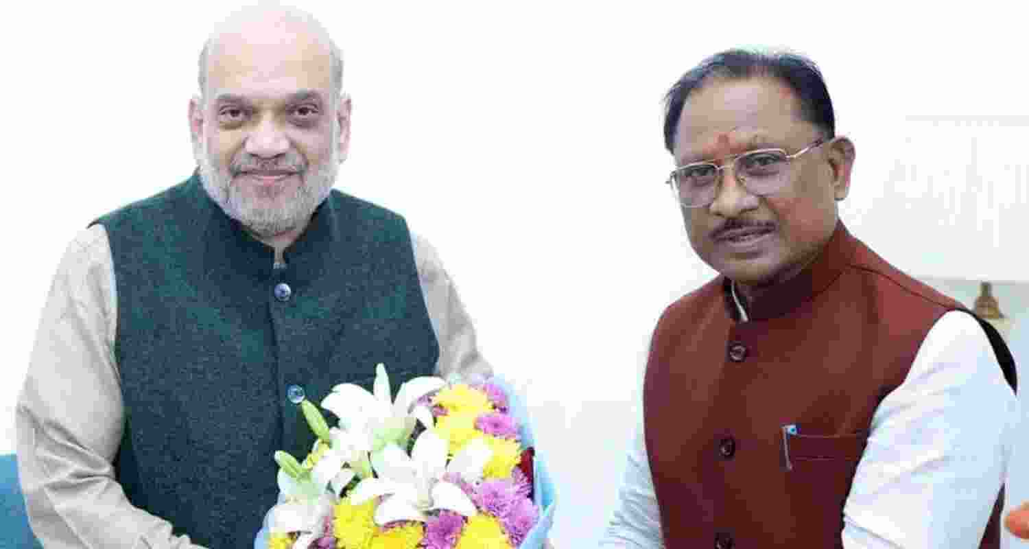 Amit Shah to review Chhattisgarh security during three-day visit. File Photo.