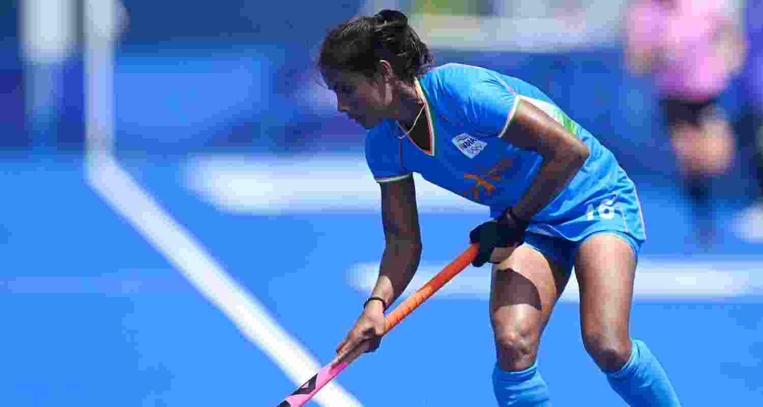 Indian Hockey forward Vandana Katariya. Image: Hockey India/X. 