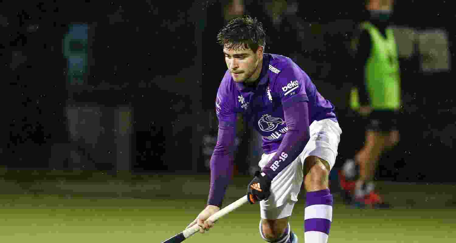 Belgium Hockey Defender Arthur De Sloover. Image: X. 