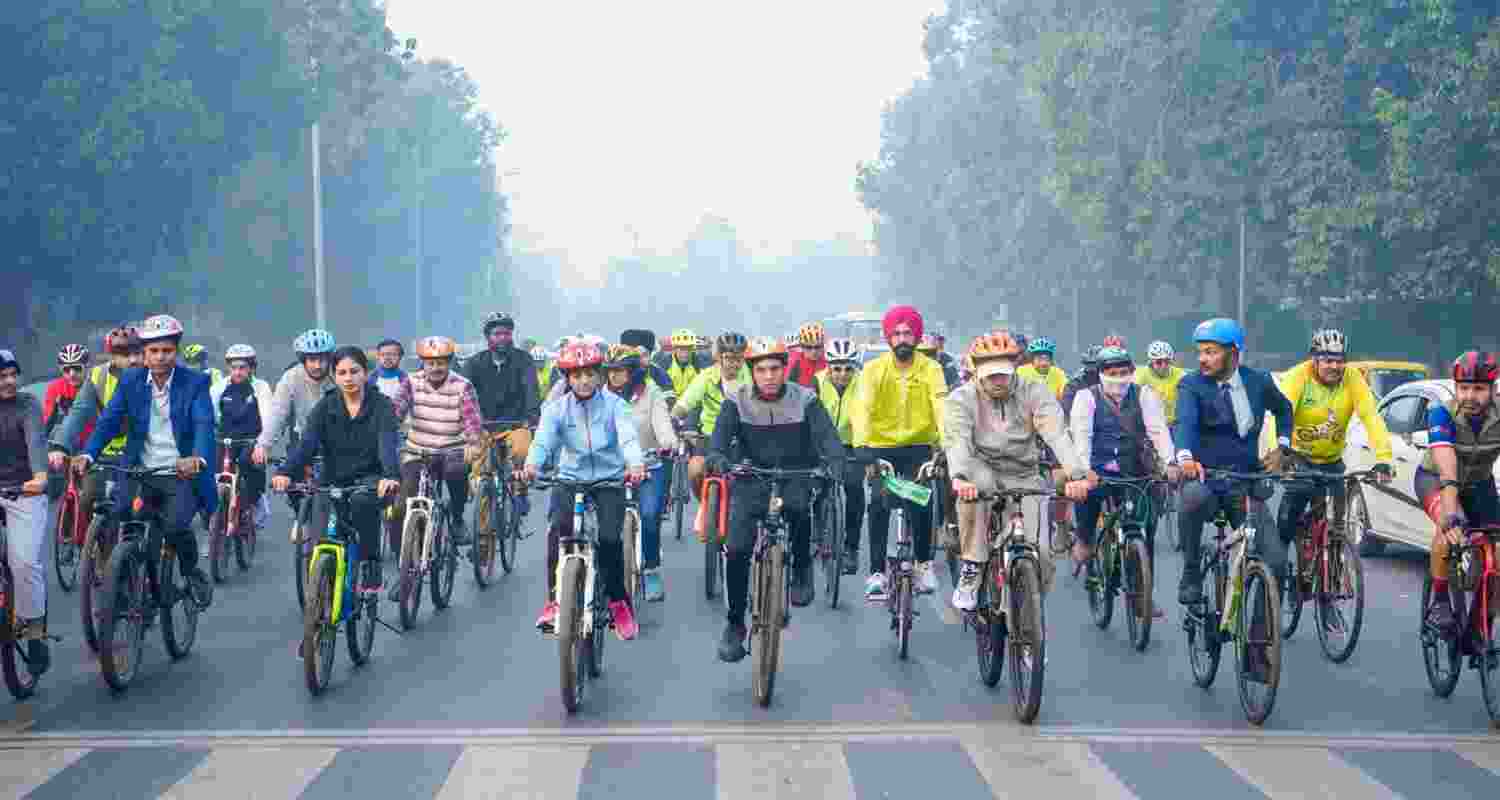 Fit India Cycling Event Sees Record Participation Across 1000 Locations.