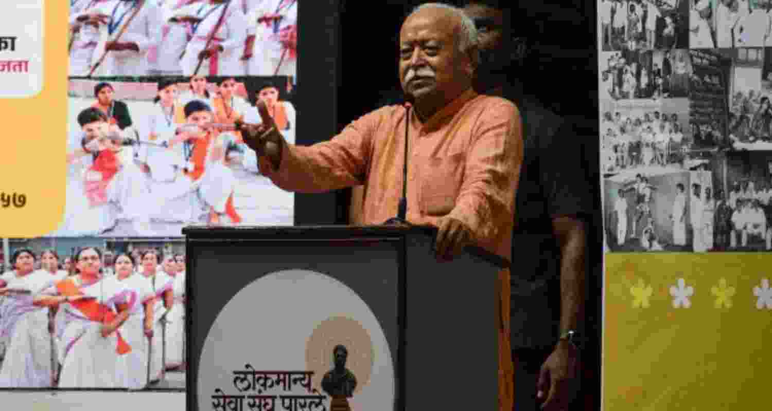 Mohan Bhagwat says Ram temple does not define Hindu leader.