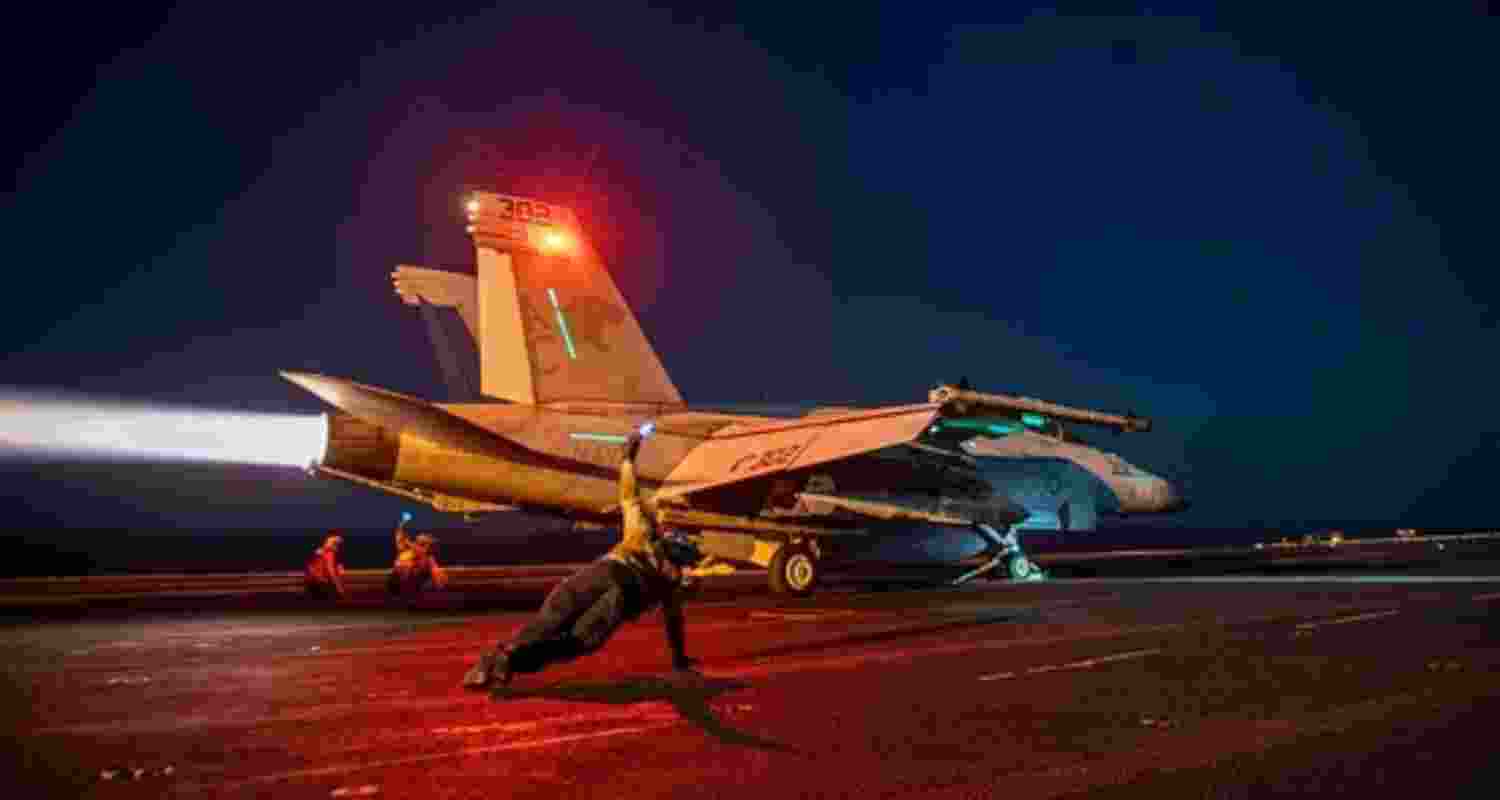 Two US Navy pilots rescued after jet shot down in Yemen.