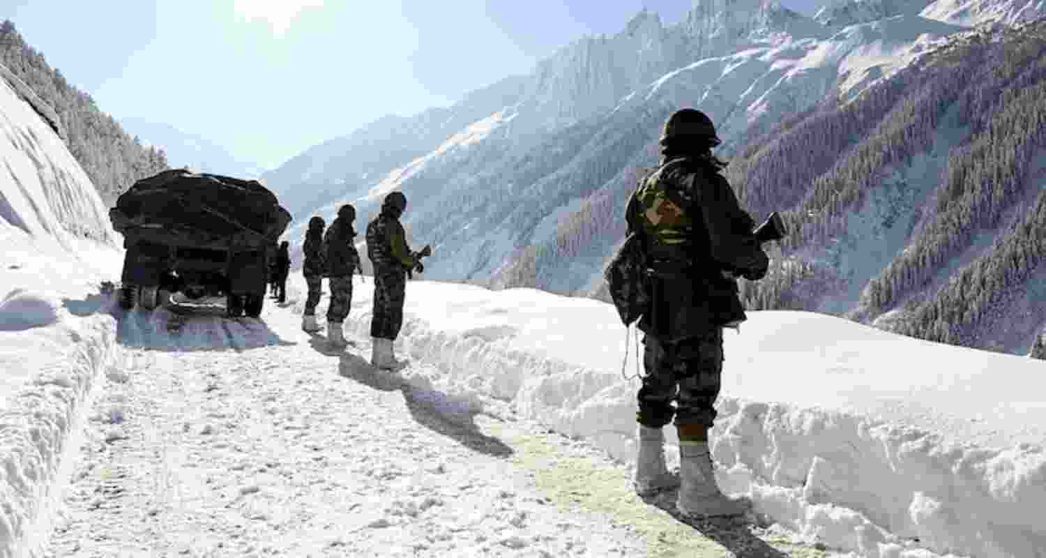 India rejects Chinese territorial claims in Ladakh with protest.